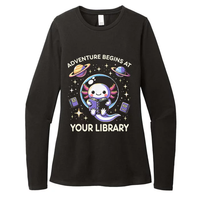 Adventure Begins At Your Library Summer Reading Program 2024 Womens CVC Long Sleeve Shirt