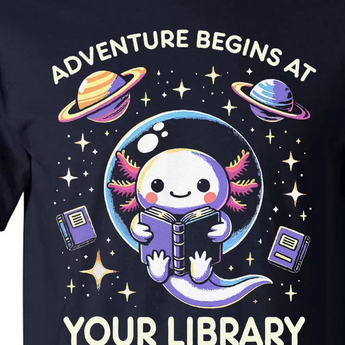 Adventure Begins At Your Library Summer Reading Program 2024 Tall T-Shirt