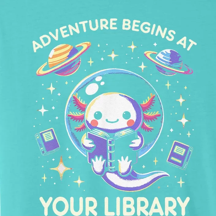 Adventure Begins At Your Library Summer Reading Program 2024 ChromaSoft Performance T-Shirt