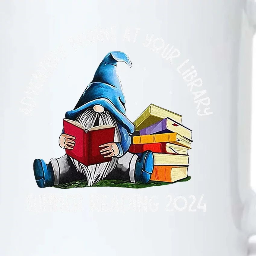 Adventure Begins At Your Library Summer Reading 2024 Gnome Black Color Changing Mug