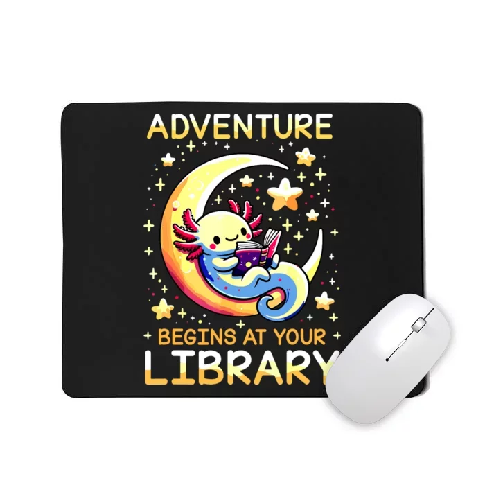 Adventure Begins At Your Library Summer Reading Program 2024 Mousepad