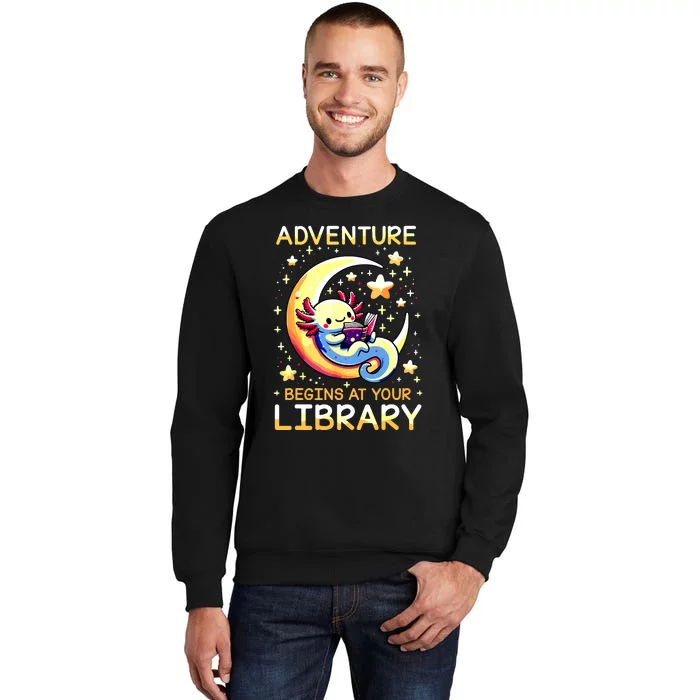 Adventure Begins At Your Library Summer Reading Program 2024 Tall Sweatshirt