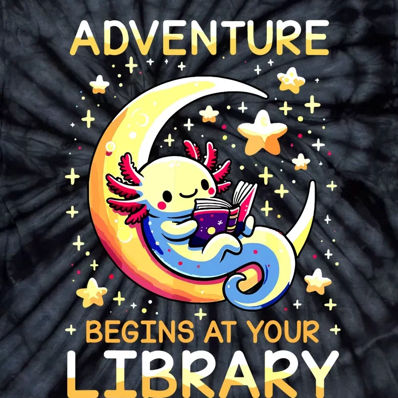 Adventure Begins At Your Library Summer Reading Program 2024 Tie-Dye T-Shirt