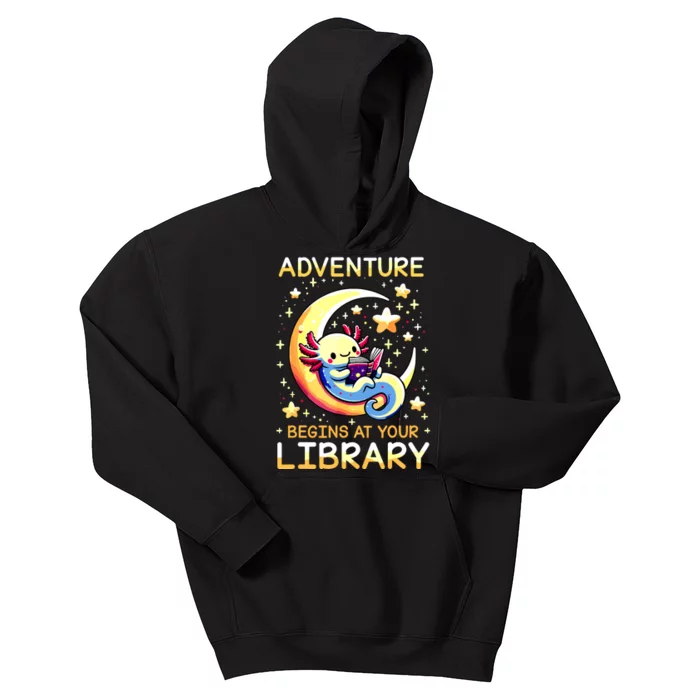 Adventure Begins At Your Library Summer Reading Program 2024 Kids Hoodie