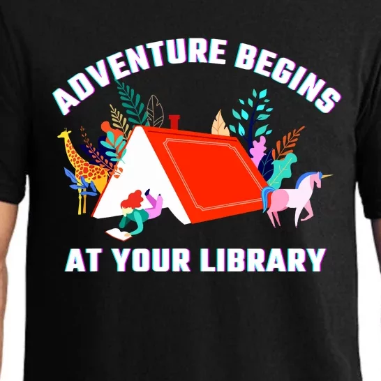 Adventure Begins At Your Library Summer Reading 2024 Pajama Set