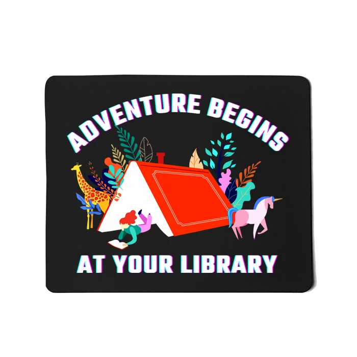 Adventure Begins At Your Library Summer Reading 2024 Mousepad