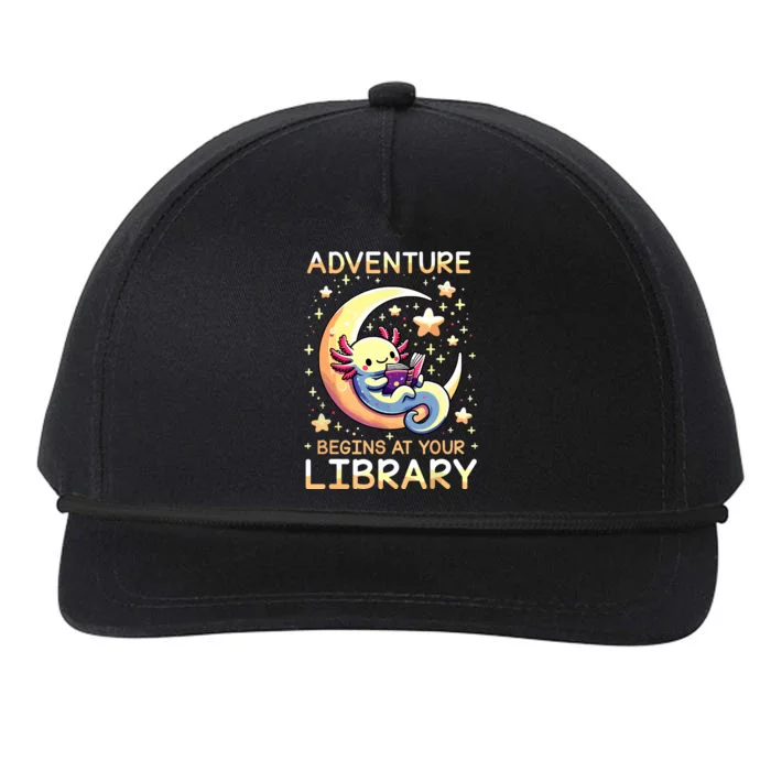 Adventure Begins At Your Library Summer Reading Program 2024 Snapback Five-Panel Rope Hat