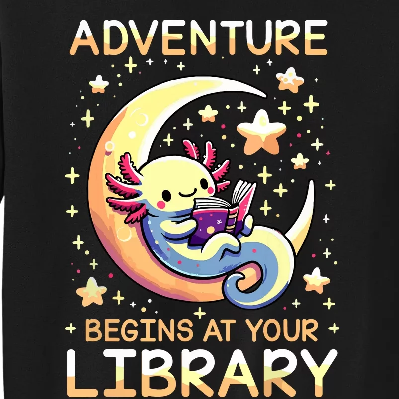 Adventure Begins At Your Library Summer Reading Program 2024 Tall Sweatshirt