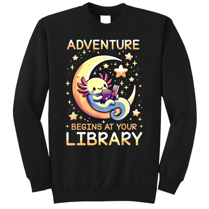 Adventure Begins At Your Library Summer Reading Program 2024 Tall Sweatshirt