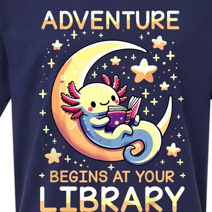 Adventure Begins At Your Library Summer Reading Program 2024 Sueded Cloud Jersey T-Shirt