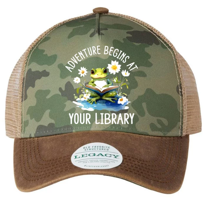 Adventure Begins At Your Library Summer Reading Program 2024 Legacy Tie Dye Trucker Hat