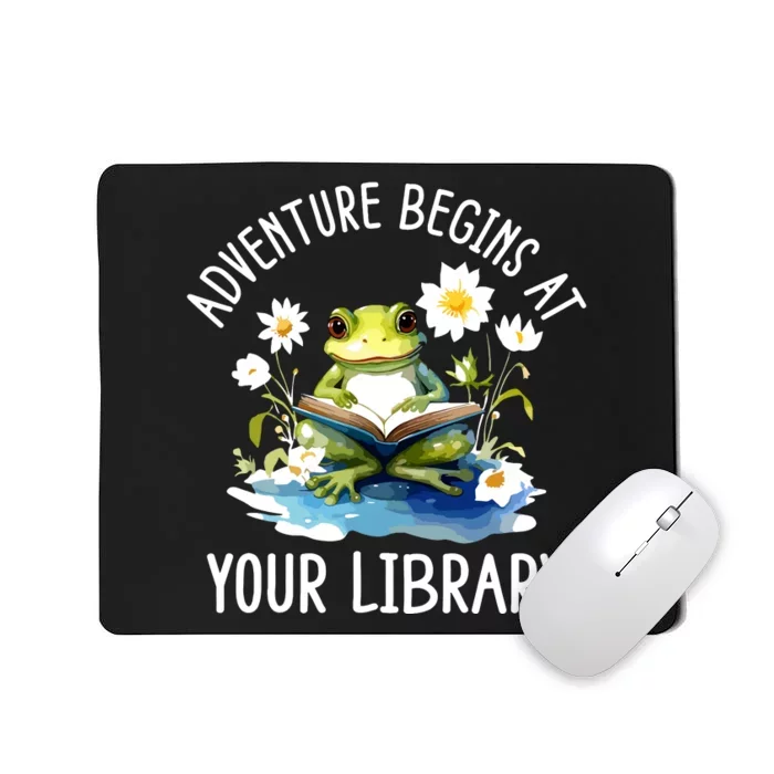 Adventure Begins At Your Library Summer Reading Program 2024 Mousepad