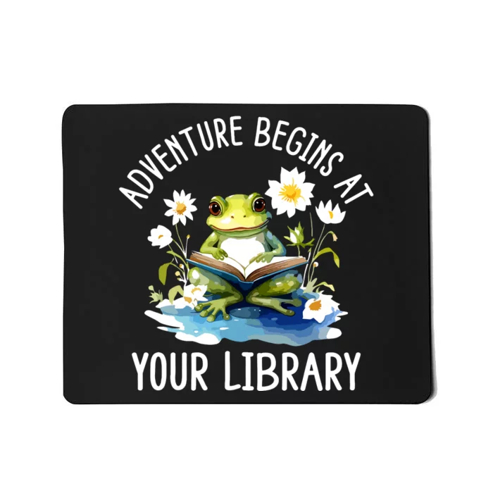 Adventure Begins At Your Library Summer Reading Program 2024 Mousepad