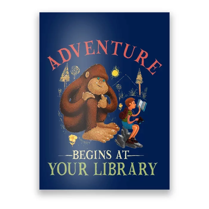 Adventure Begins At Your Library Summer Reading 2024 Poster