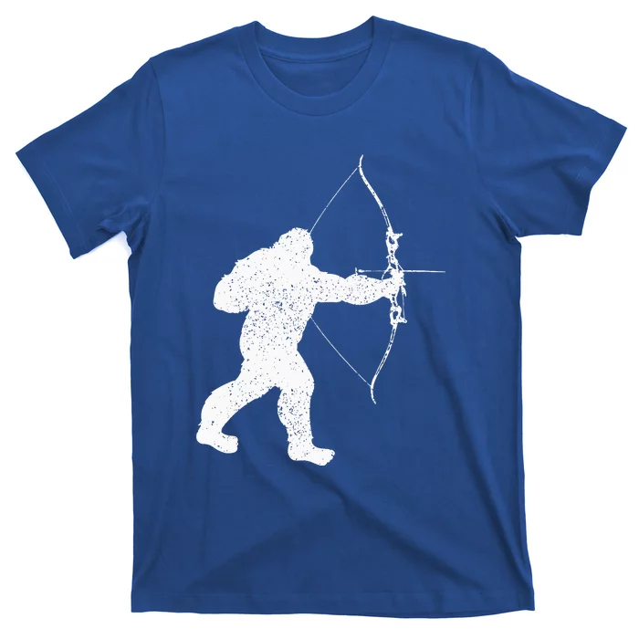 Archery Bowman Archer Bowhunter Arrow Bigfoot Legend T-Shirt