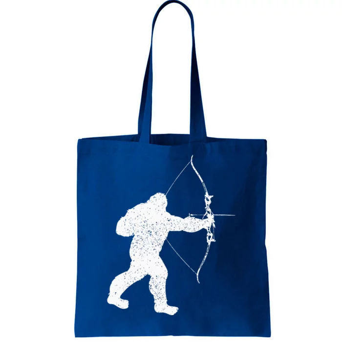 Archery Bowman Archer Bowhunter Arrow Bigfoot Legend Tote Bag