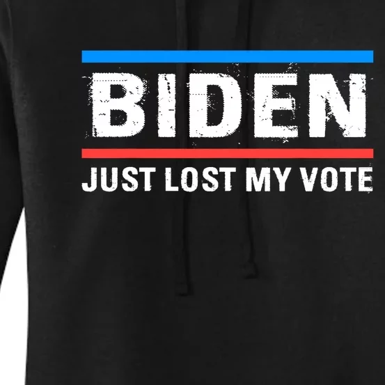 Anti Biden Anti Joe Biden Cancel Joe Biden Women's Pullover Hoodie