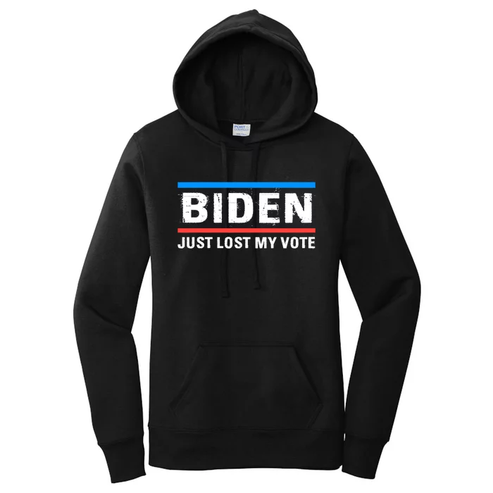 Anti Biden Anti Joe Biden Cancel Joe Biden Women's Pullover Hoodie