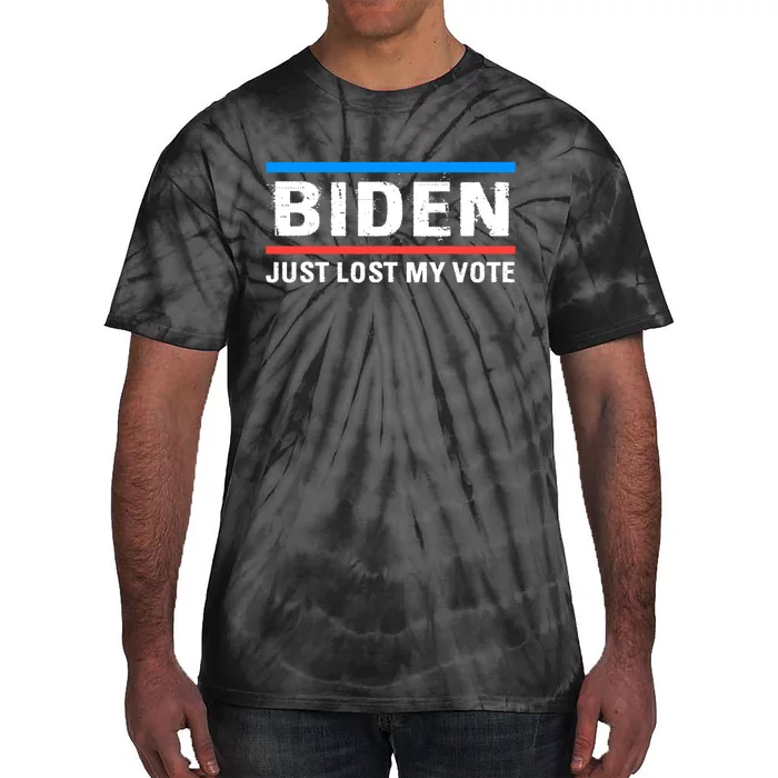 Anti Biden Anti Joe Biden Cancel Joe Biden Tie-Dye T-Shirt