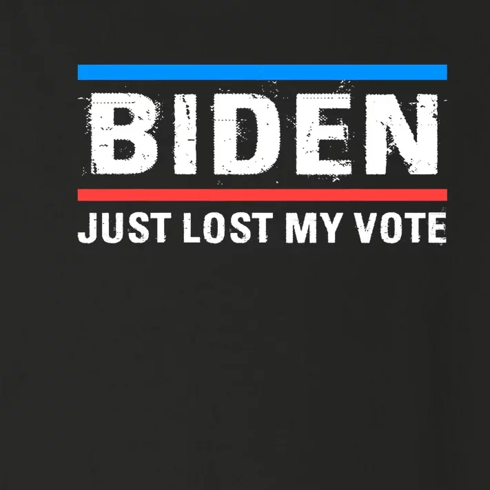 Anti Biden Anti Joe Biden Cancel Joe Biden Toddler Long Sleeve Shirt