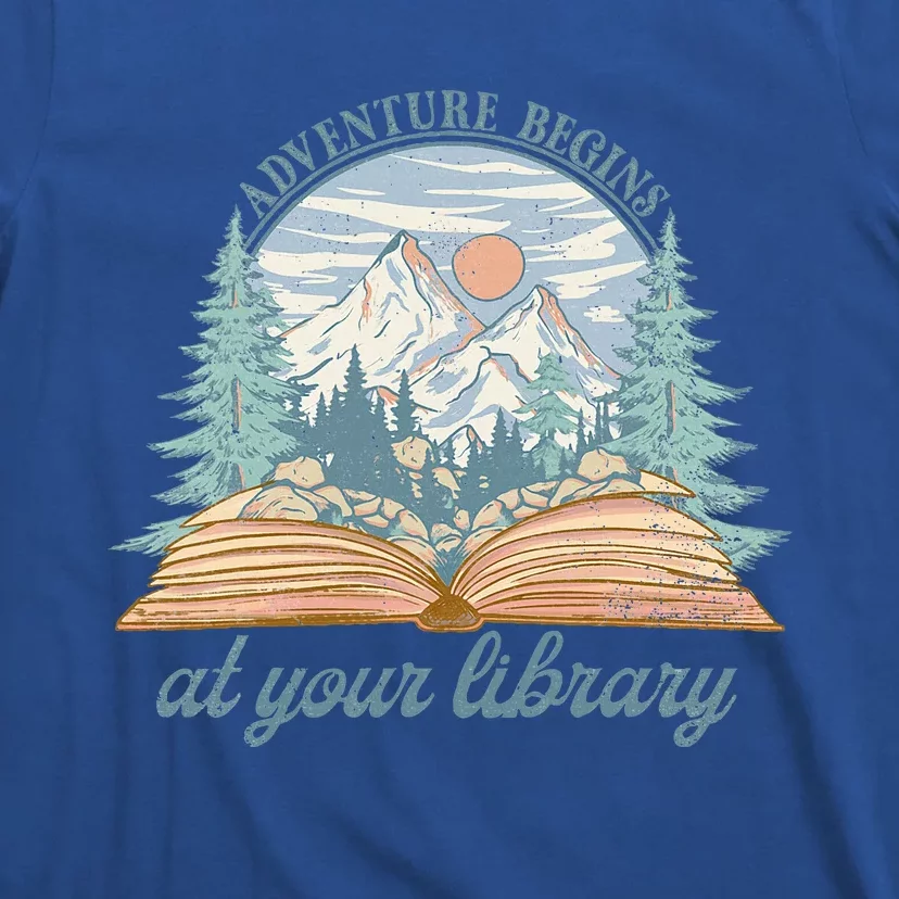 Adventure Begins At Your Library Prize T-Shirt