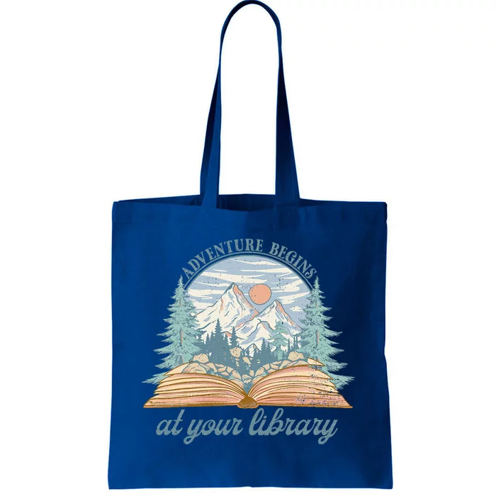 Adventure Begins At Your Library Prize Tote Bag