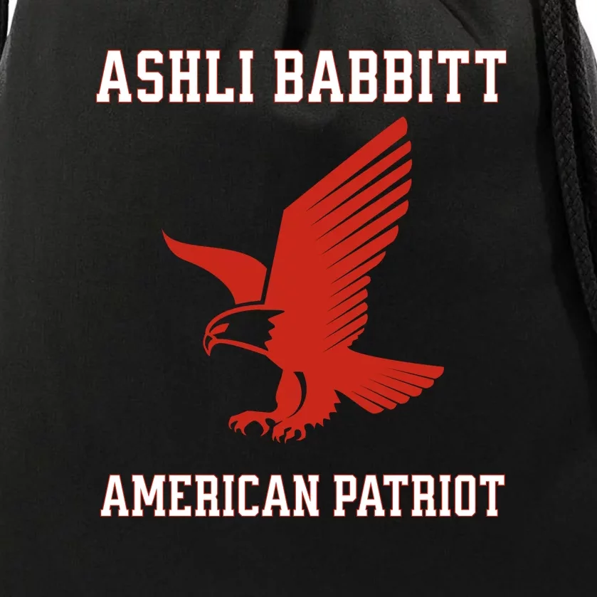 Ashli Babbitt Drawstring Bag