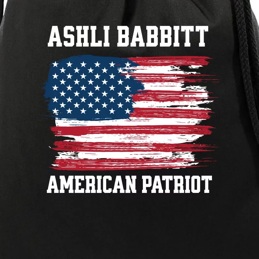 Ashli Babbitt Drawstring Bag