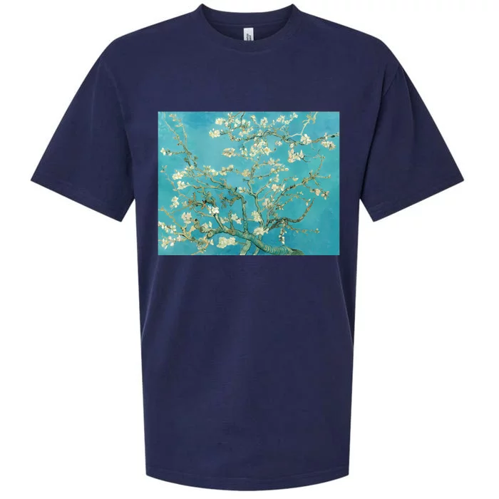 Almond Blossoms By Vincent Van Gogh Sueded Cloud Jersey T-Shirt