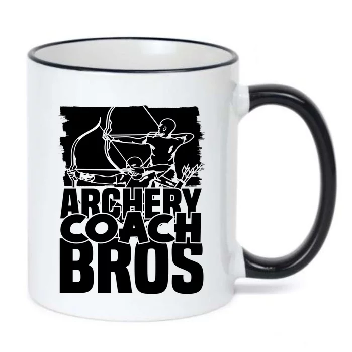 Archery Bow Bow Cute Gift Target Arrow Archer Archery Coach Gift Black Color Changing Mug