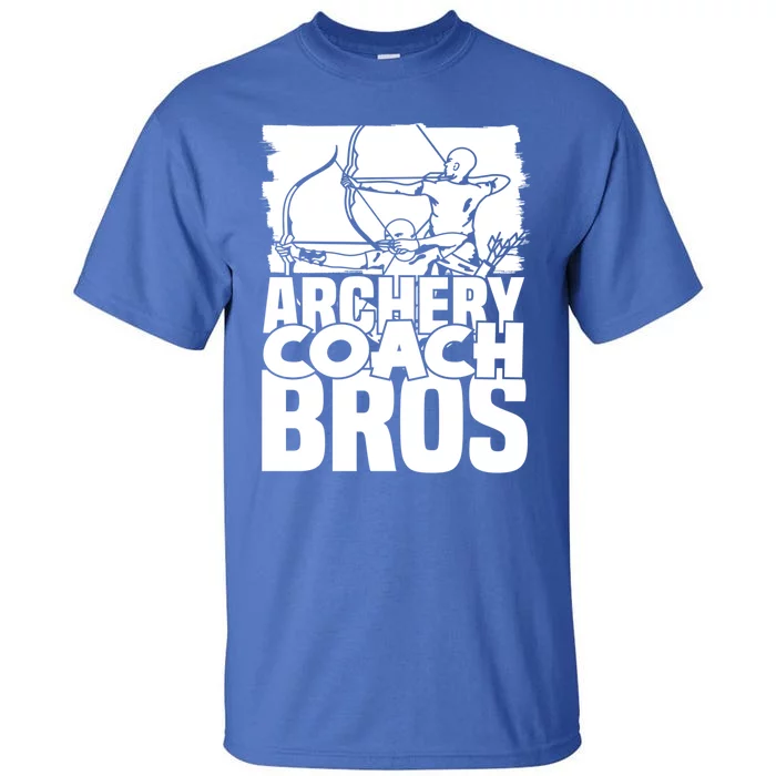 Archery Bow Bow Cute Gift Target Arrow Archer Archery Coach Gift Tall T-Shirt