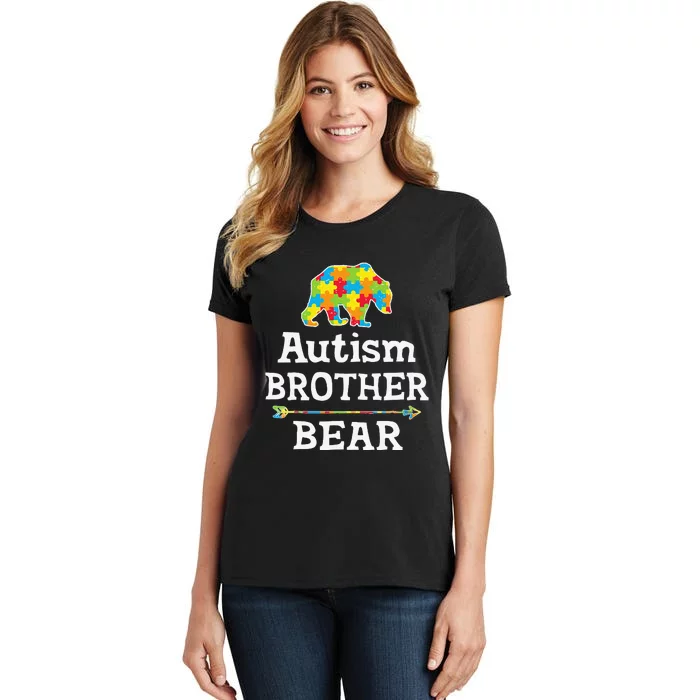 Autism BROTHER Bear Awareness Women's T-Shirt