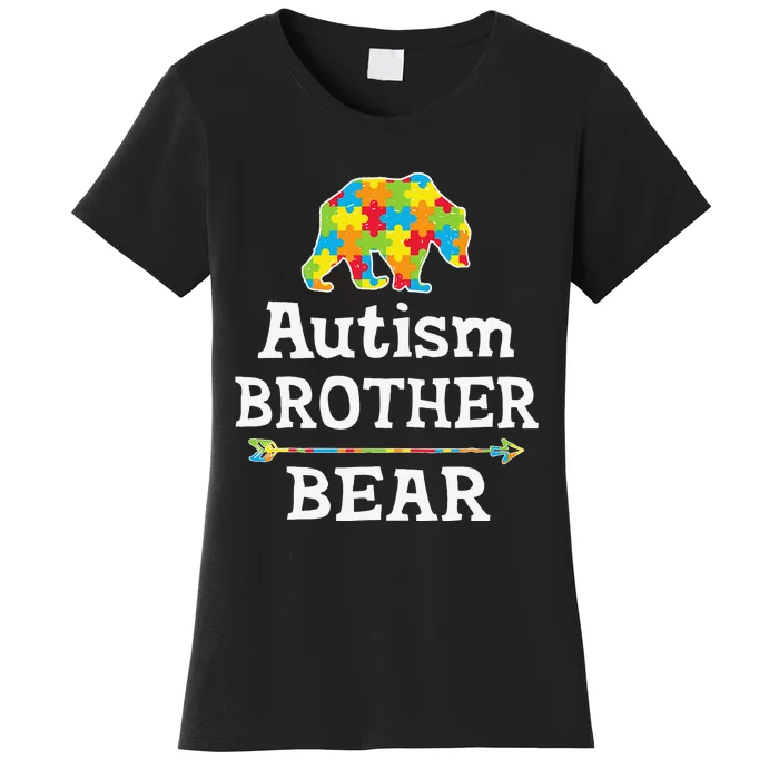 Autism BROTHER Bear Awareness Women's T-Shirt