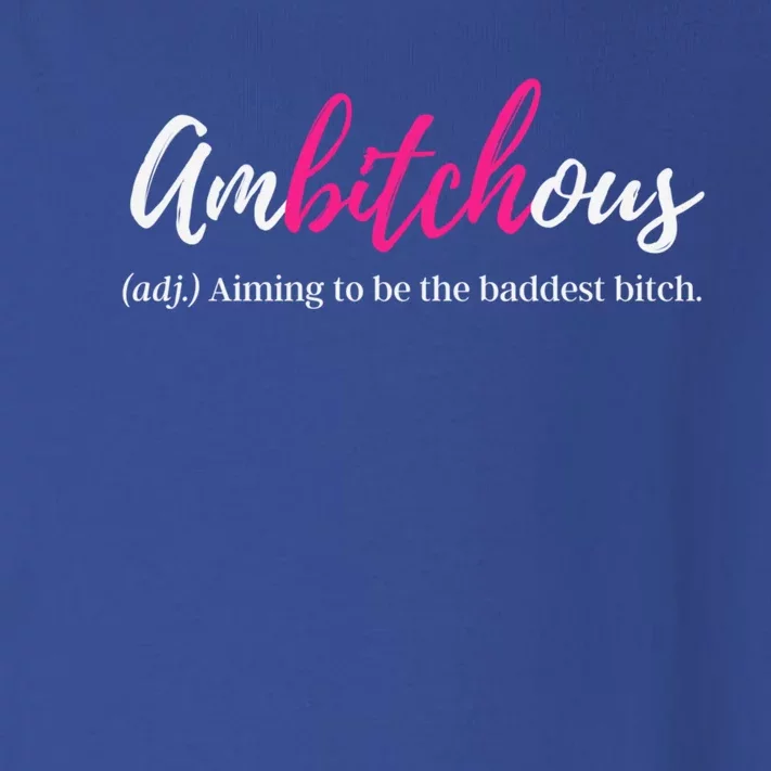 Ambitchous Bad Bitch Funny Badass Business Cussing Mom Meaningful Gift Toddler Long Sleeve Shirt