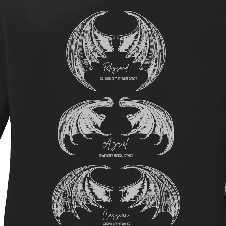 Acotar Bat Boy Illyrians Of The Night Court Ladies Long Sleeve Shirt