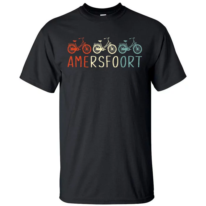 Amersfoort Bike Bicycle City Retro Cycling Gift Tall T-Shirt