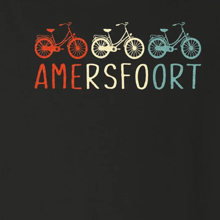 Amersfoort Bike Bicycle City Retro Cycling Gift Toddler Long Sleeve Shirt