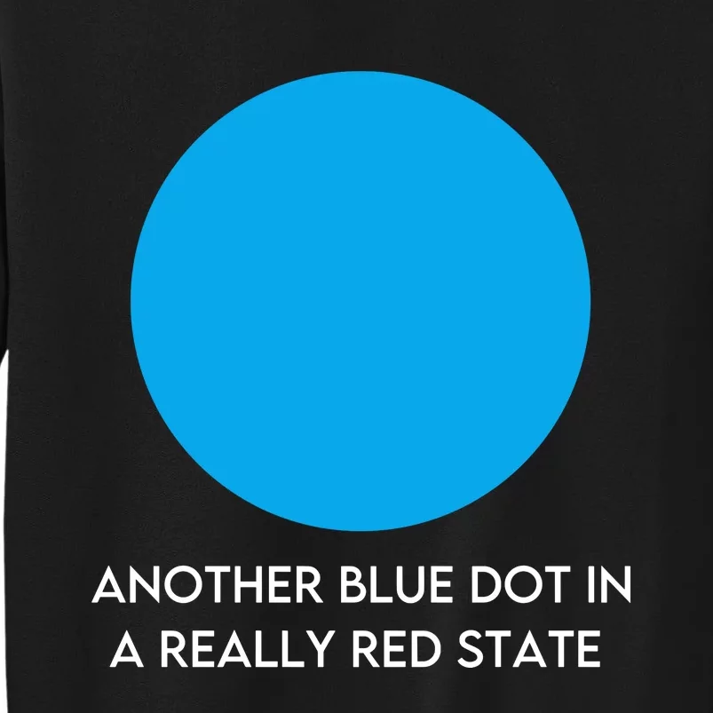 Another Bright Blue Dot In A Really Red State Funny Sweatshirt