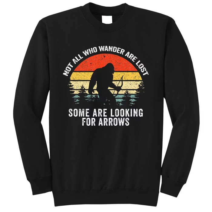 Archery Bow Bigfoot Men Women Kids Fathers Day Sweatshirt