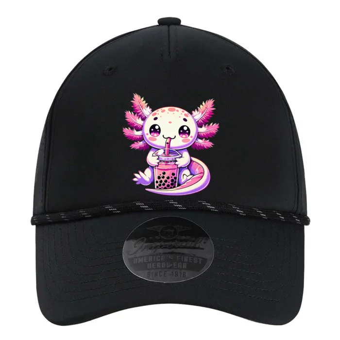 Axolotl Bubble Boba Tea Anime Cute Kawaii Axolotl Performance The Dyno Cap