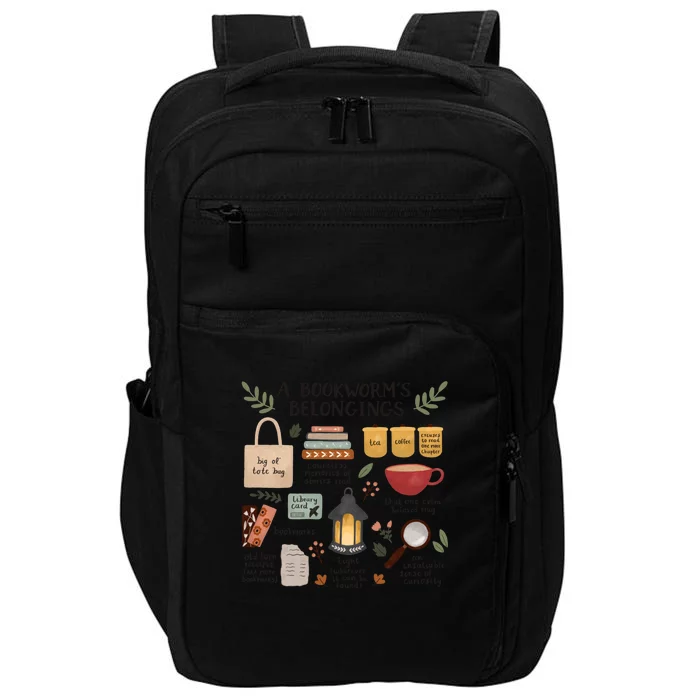 A BookwormS Belongings Impact Tech Backpack