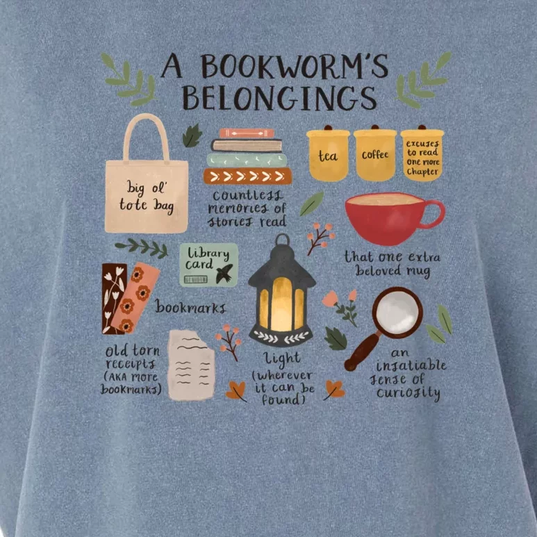 A BookwormS Belongings Garment-Dyed Women's Muscle Tee