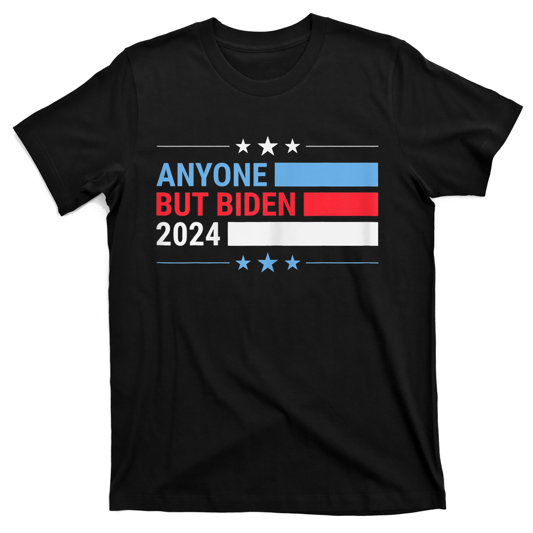 Anybody But Biden President 2024 Funny Presidential Election T-Shirt ...