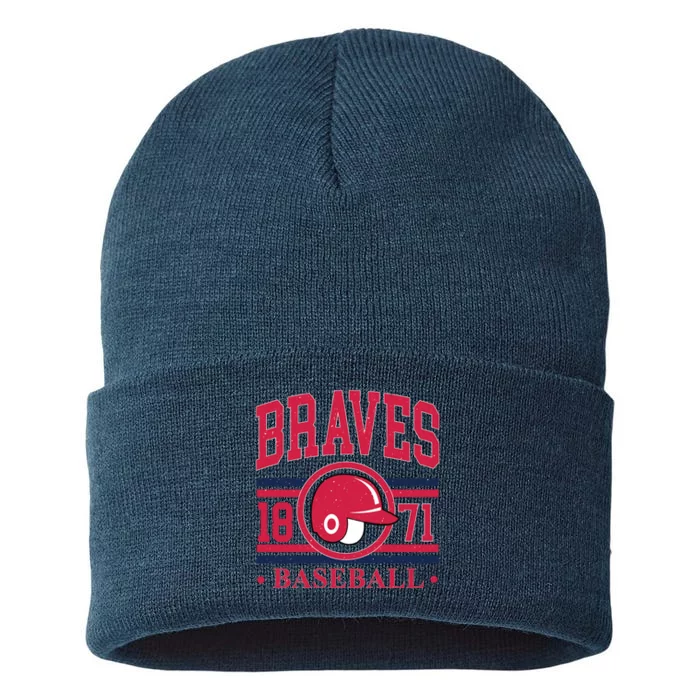 Atlanta Brave Baseball 1872 Team Supporter Sustainable Knit Beanie