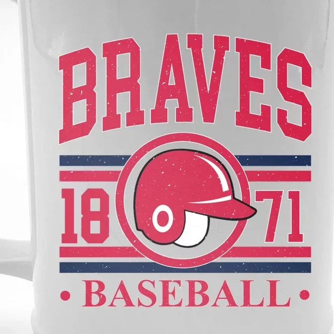 Atlanta Brave Baseball 1872 Team Supporter Front & Back Beer Stein