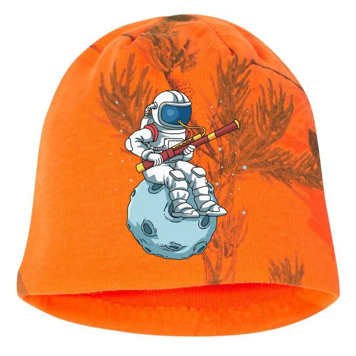 Astronaut Bassoon Band Player Bassoonist Reeds Kati - Camo Knit Beanie