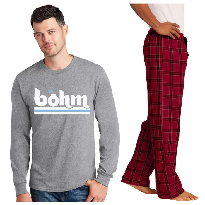 Alec Bohm Bohm Bomb Philadelphia Baseball Long Sleeve Pajama Set