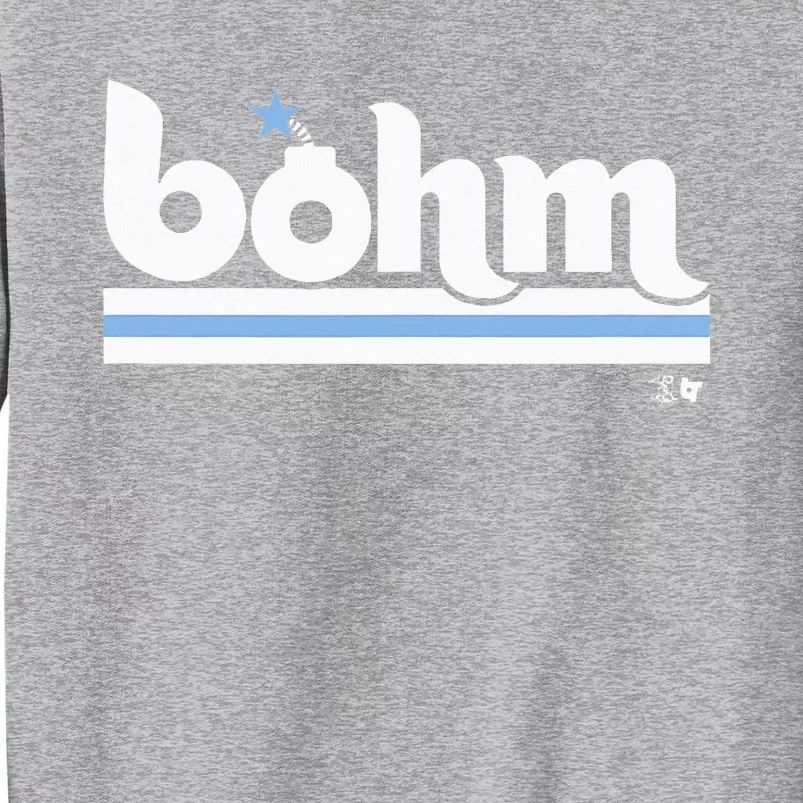 Alec Bohm Bohm Bomb Philadelphia Baseball Tall Sweatshirt