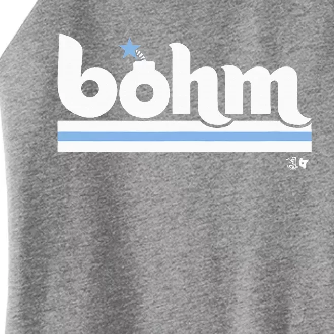 Alec Bohm Bohm Bomb Philadelphia Baseball Women’s Perfect Tri Rocker Tank