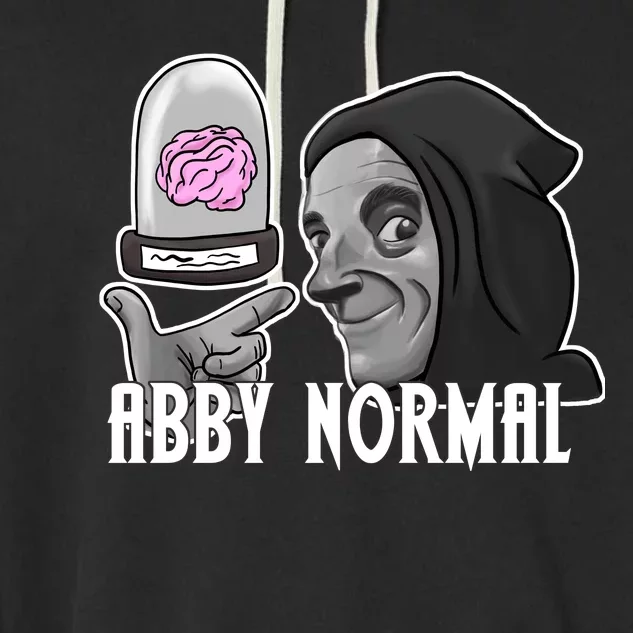 Abby Normal Abnormal Brain Garment-Dyed Fleece Hoodie